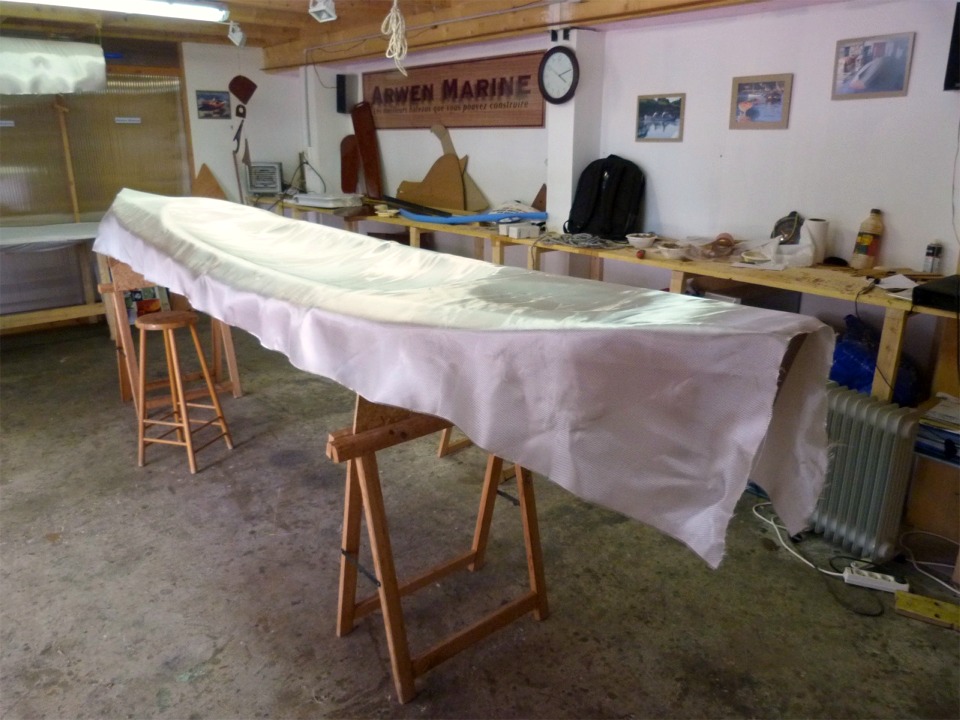 Nous allons maintenant faire la stratification du pont du Wood Duck Double. 