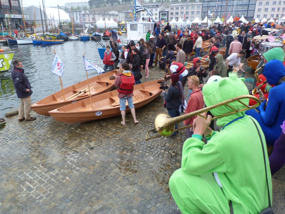 Nous avons réussi en six jours à construire deux magnifiques Skerry ! 
