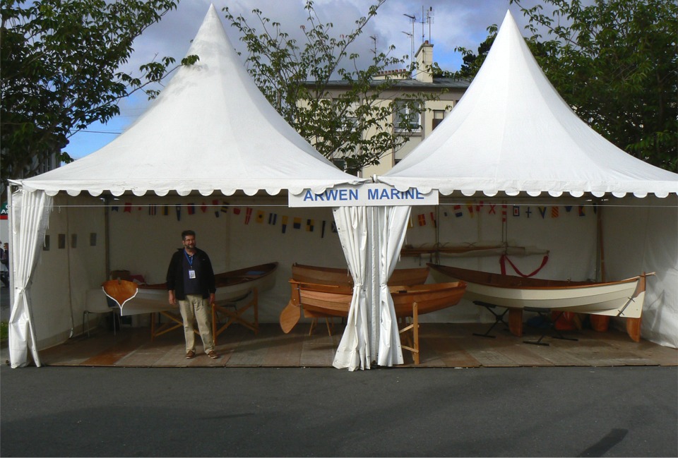 Le stand Arwen Marine à Brest : je suis prêt ! 