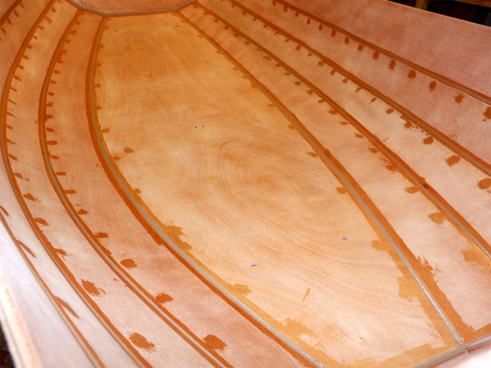 L'int&eacute;rieur est pr&ecirc;t pour la stratification. 