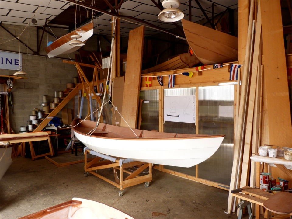 Voila Christophine pr&ecirc;te pour la suite des op&eacute;rations : essayage du gr&eacute;ement. 