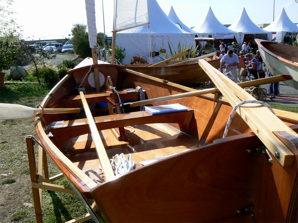 Le Jimmy Skiff, tout fraichement "pré-testé". 