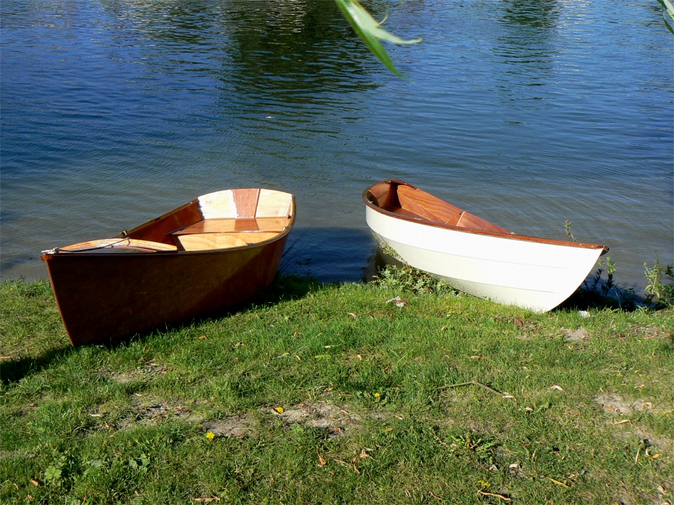 Et voilà, fin d'une jolie après-midi de canotage, il est temps de ranger les bateaux... 