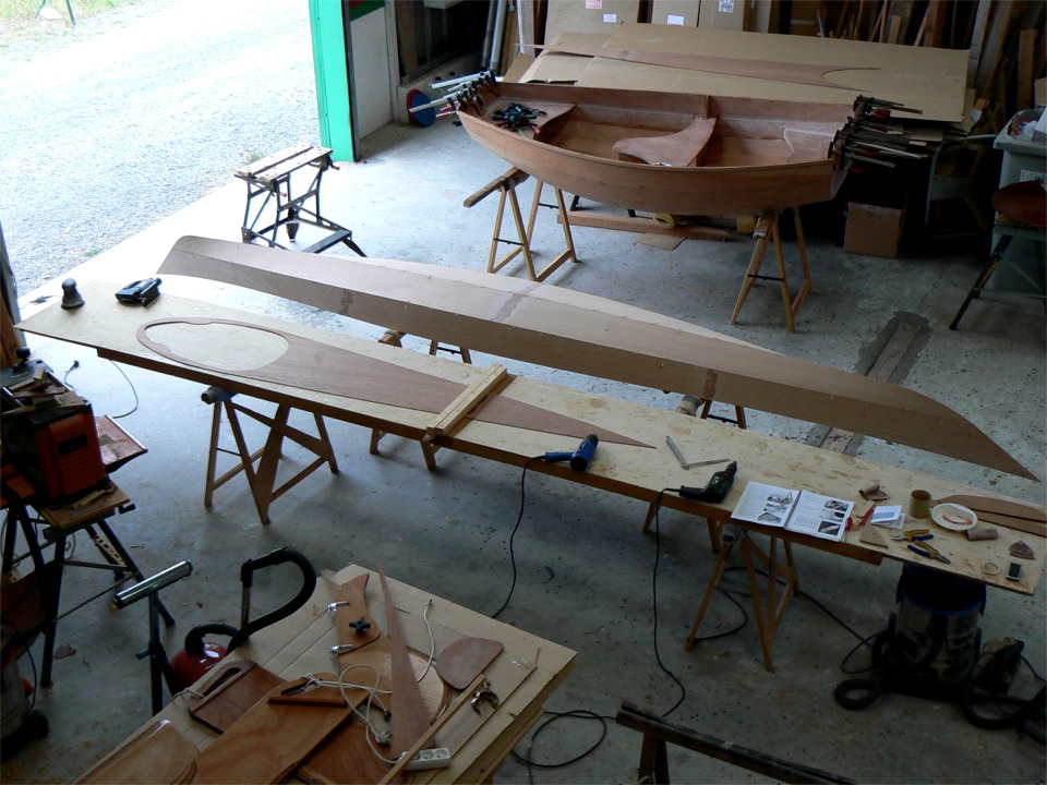 Vue d'ensemble : on peut comparer la Prame et le Shearwater. Quelles diff&eacute;rences entre les deux ? Je sais, la Prame est &agrave; l'endroit et le Shearwater est &agrave; l'envers ! 