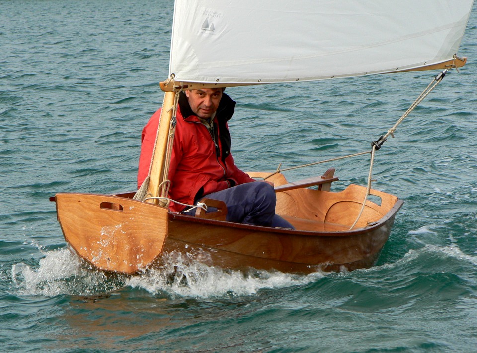 C'est au tour de mon fr&egrave;re Gilles de s'amuser avec la prame. 