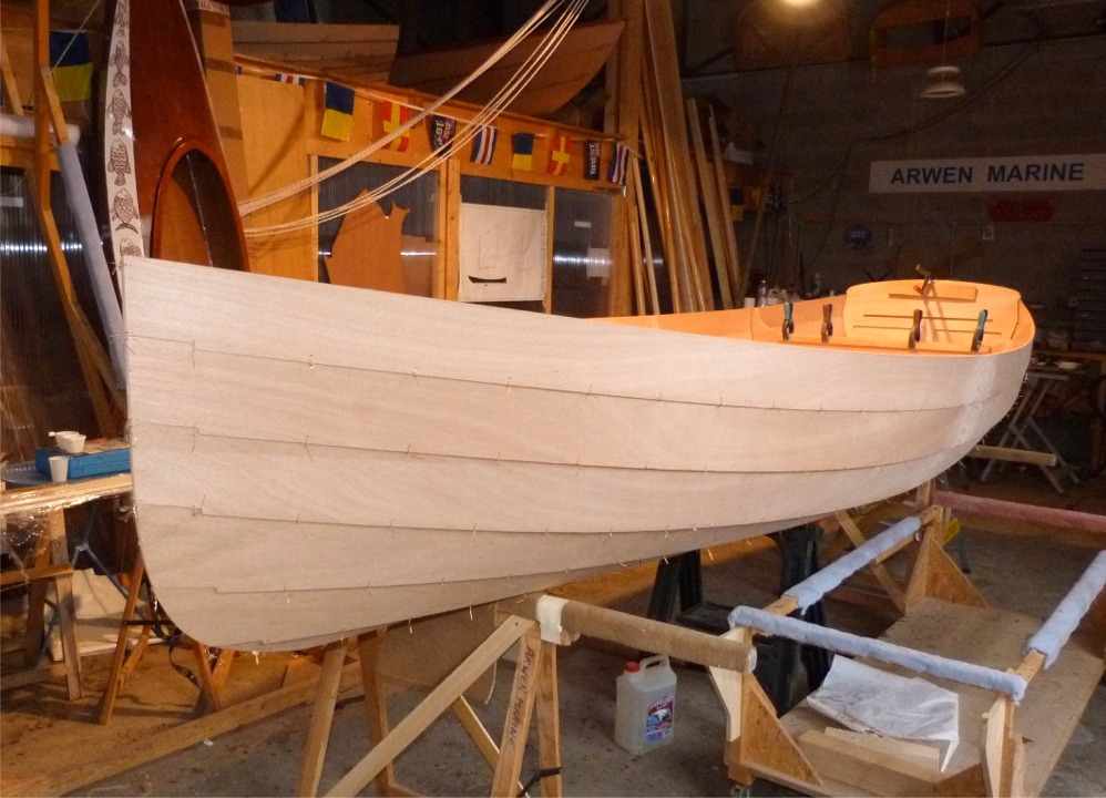 Jolie perspective de l'avant b&acirc;bord. 