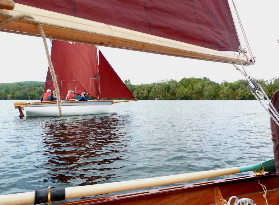 Pierre aussi est venu avec son Pirmil "Thema", dans lequel Ronan a rejoint Pierre et deux amis. 