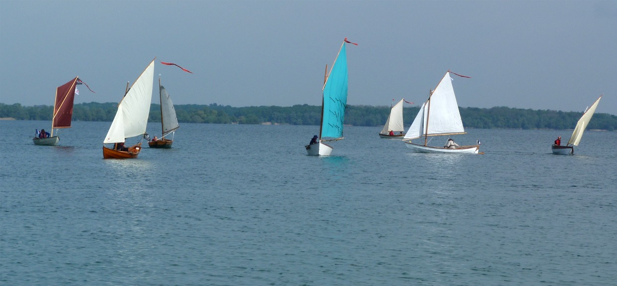 Chasse-Marée, Prise de Ris'k, MOA, Takka, Anouket, La Marie Pupuce et Love Dory. 