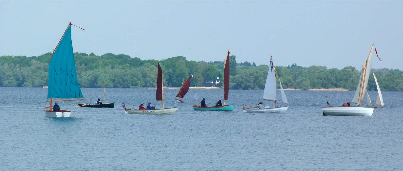 Takka, Atypique (à l'aviron), Chasse-Marée, l'Anglore, le Silmaril, La Marie Pupuce et le Bounty de Jean-Pierre masquant Prise de RIs'k. 