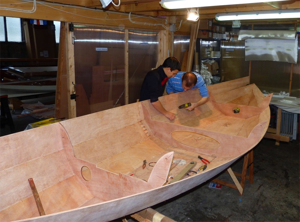 Couture du bord&eacute; 3 tribord.