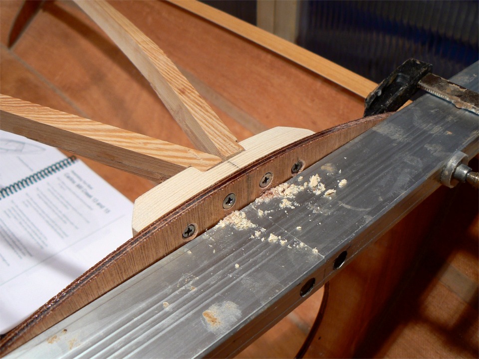 En efffet, les &eacute;longis poussent fort, et la cloison avant a tendance &agrave; s'arrondir sous la pression. 