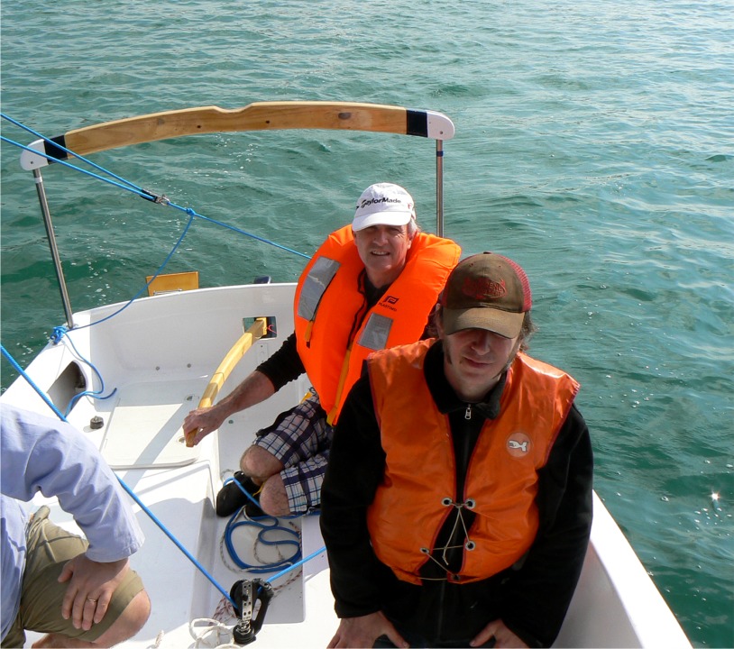 Bruno nous fait faire un tour sur "ZO" : cette fois-ci nous sommes 4, dont deux bien "muscl&eacute;s", et on sent bien que le PocketShip n'est pas du tout surcharg&eacute;. 