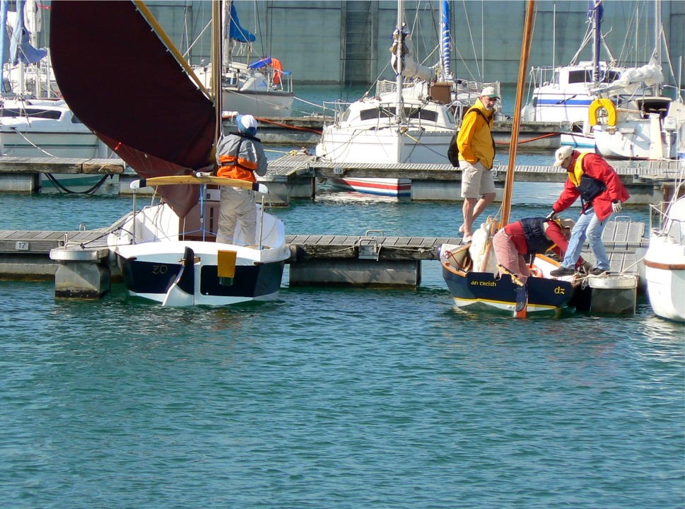 "ZO" et "An Treizh" se préparent à démarrer. 