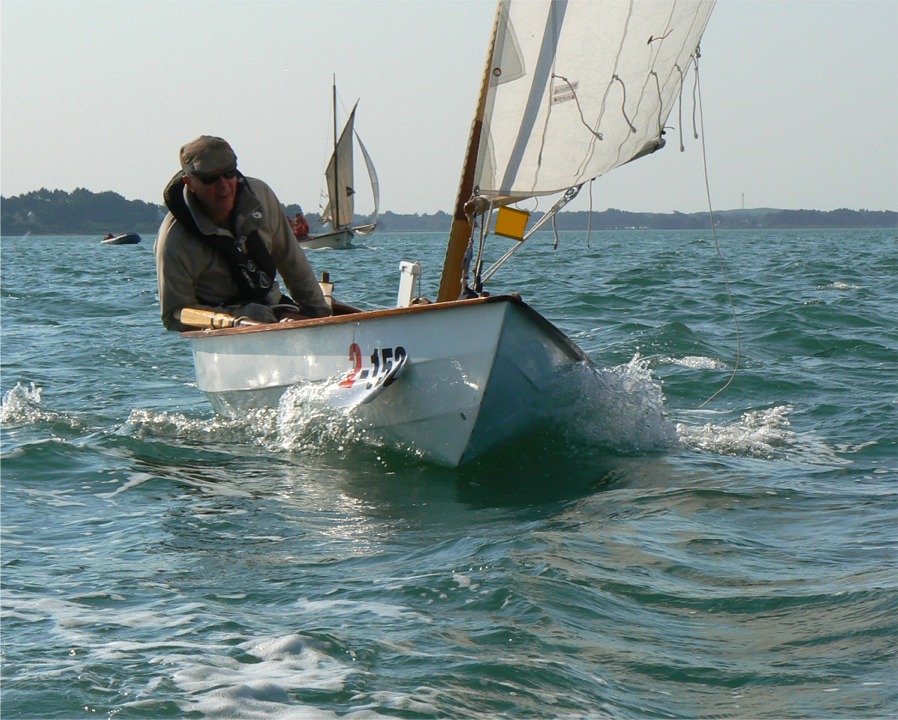 Vent id&eacute;al pour le Skerry, qui nous a surpris par son aisance dans le clapot. 
