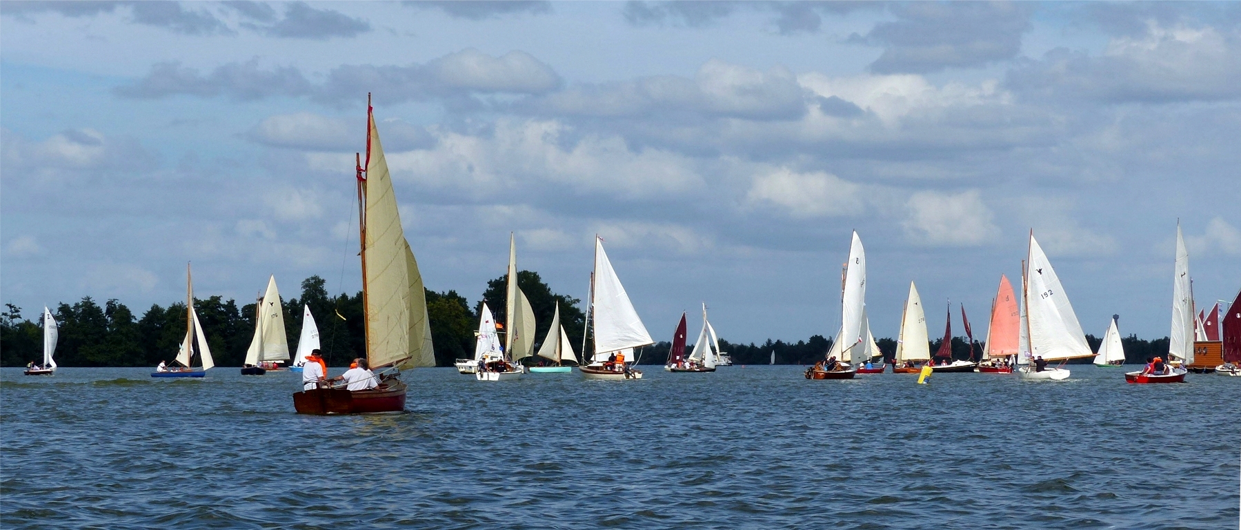Vue de la flottille. 