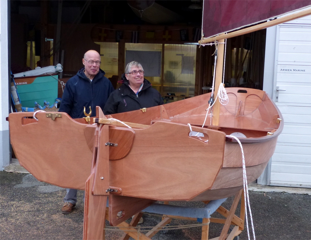 Thierry et Catherine arrivent ce mardi apr&egrave;s-midi pour prendre possession de leur bateau.