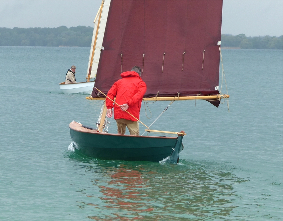 Et on repart ! L'apr&egrave;s-midi, la pluie s'est arr&ecirc;t&eacute;e en nous laissant une petite brise de force 2 sous un ciel bien couvert. 