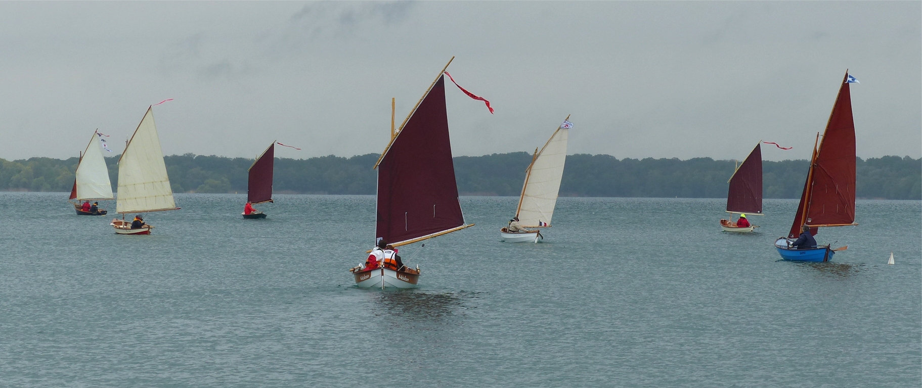 An Treizh, Ilyva, le Skerry Raid, le Skerry "M&eacute;aban", La Marie Pupuce, L'Odet et ENFIN! 