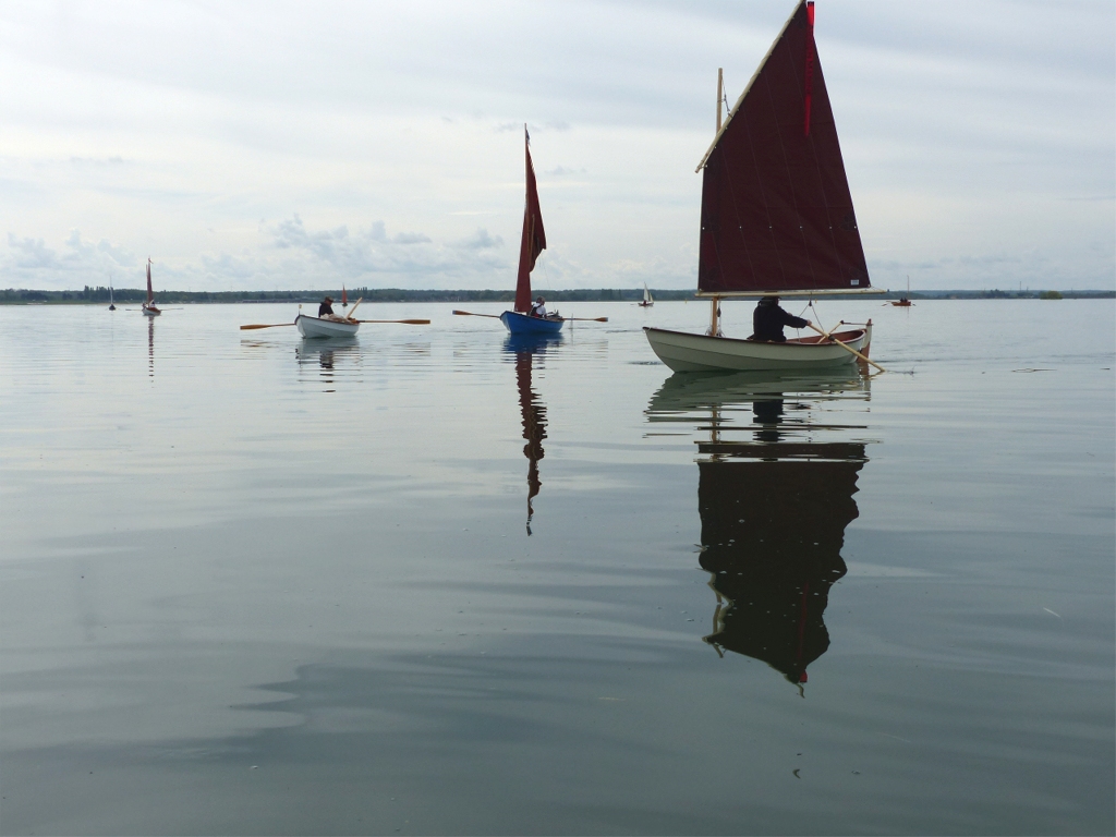 G&eacute;rard a affal&eacute; et d&eacute;mat&eacute;, mais ce n'est pas par crainte du fardage : le vent a totalement disparu. 