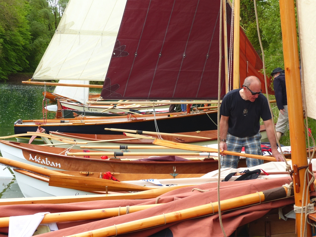 Il y a trois Skerry bord &agrave; bord entre Tournepierre, au premier plan et An Treizh, ce qui fait un total de 5 Skerry en comptant le Skerry Raid. 