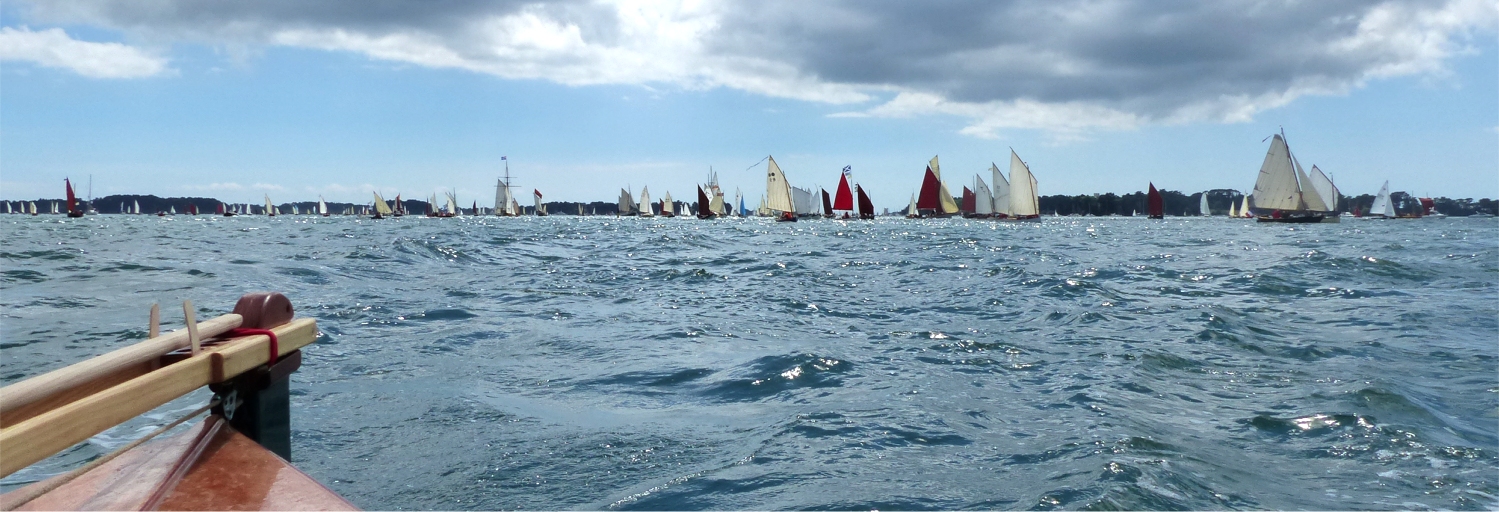 Et c'est parti ! Je m'efforce de garder de l'eau libre autour du Skerry Raid afin d'&eacute;viter les manoeuvres en catastrophe. 