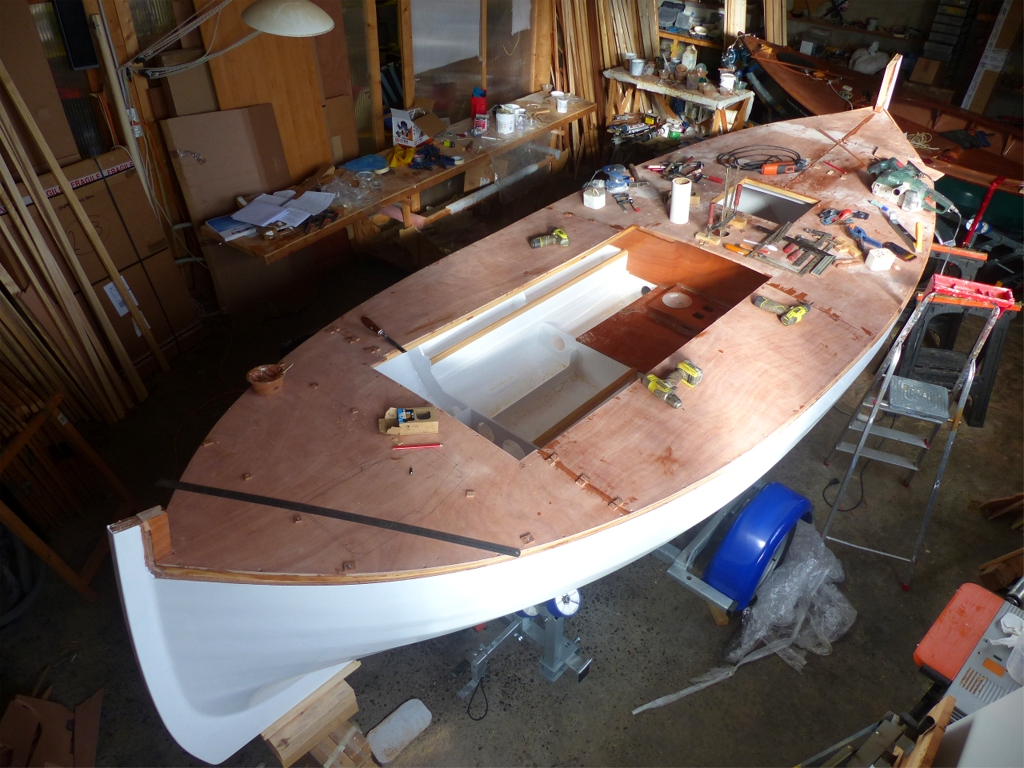 Et &ccedil;a y est, la barquette est pont&eacute;e ! 