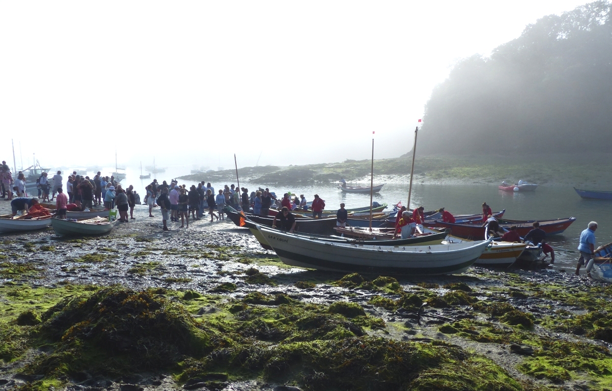 La Fête des Doris rassemble une foule très familiale et très locale, bien qu'une partie de la flottille vienne des côtes des environs, notamment du Cotentin, où le doris est aussi resté très populaire. L'organisation est très conviviale et les communes riveraines s'impliquent à travers des associations pour que la fête soit réussie pour tous. 