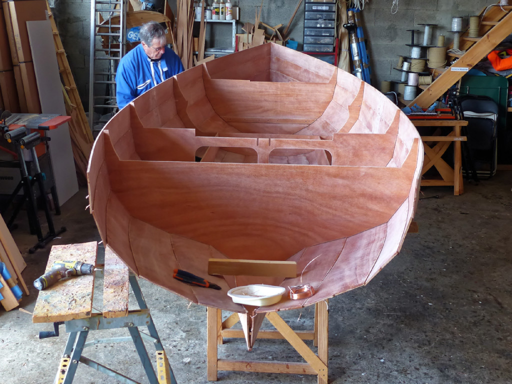 Benoit coud la dernière paire de virures. 