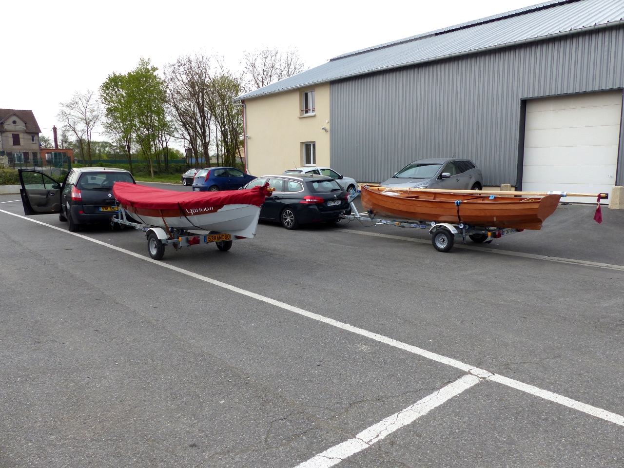 Et c'est le départ pour le Lac du Der, avec deux à trois heures de retard, mais on aura tout de même le temps de lancer le Silmaril nouveau ! 