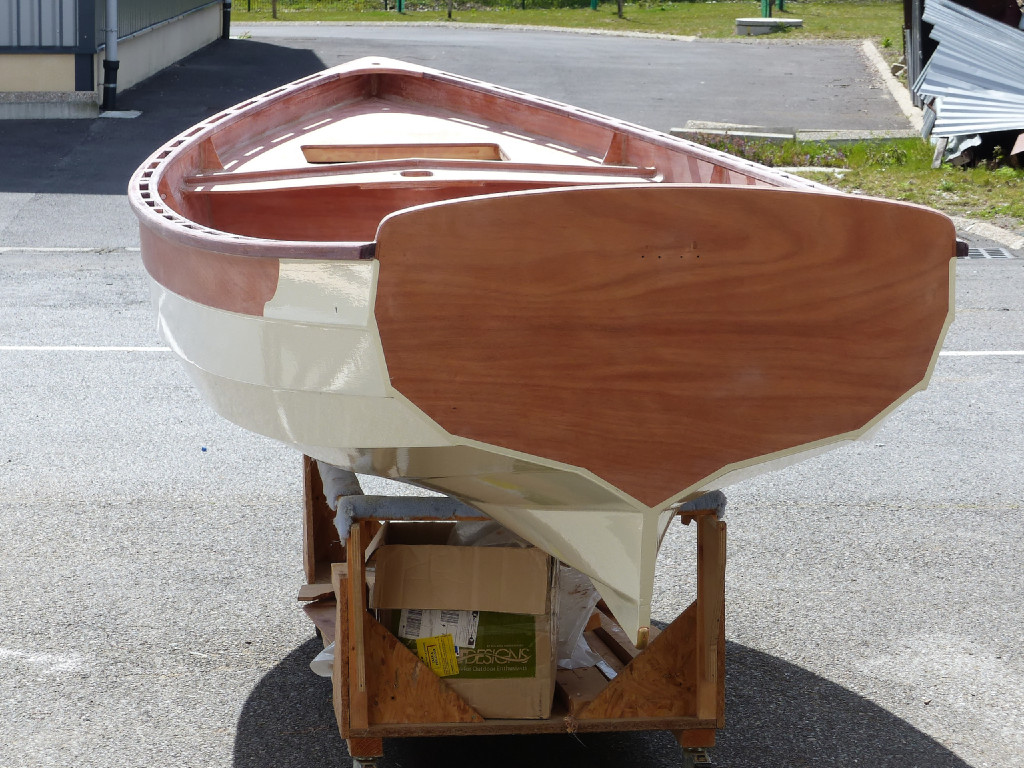 Et voilà ! Plus qu'à remonter l'accastillage. 