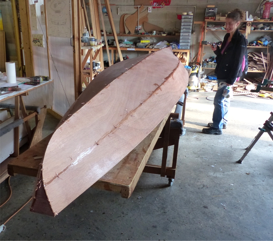 Guenola admire notre travail de la journ&eacute;e ! 