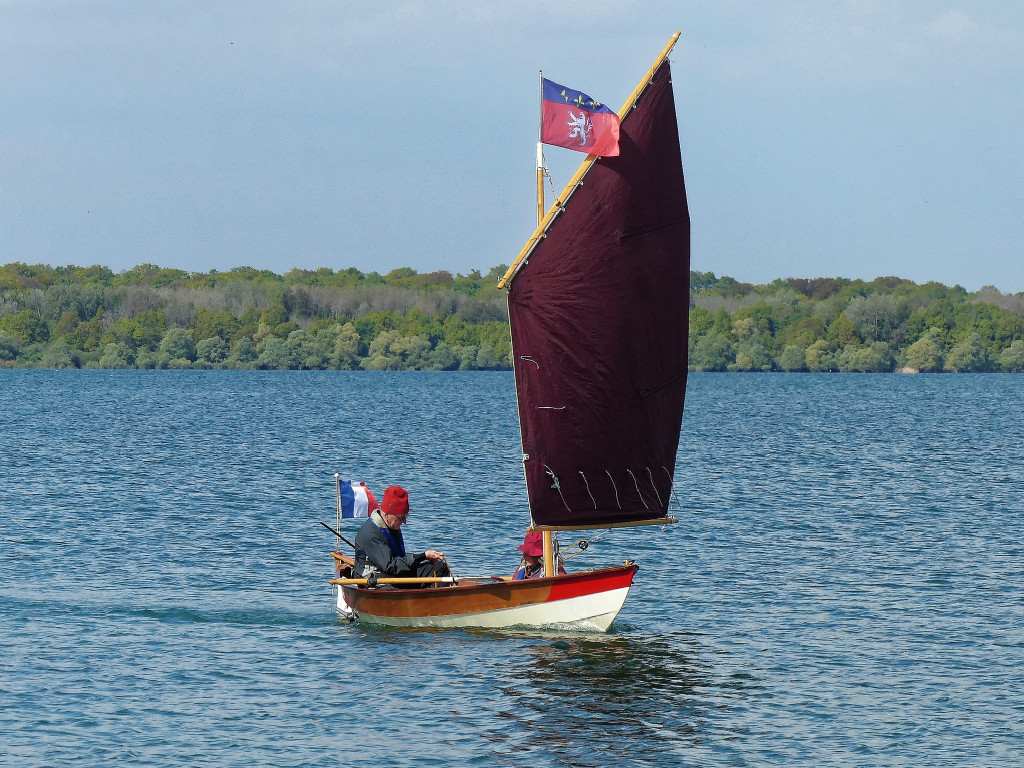 Marc a install&eacute; un moteur &eacute;lectrique sur son Skerry "Pirate du Rh&ocirc;ne". 
