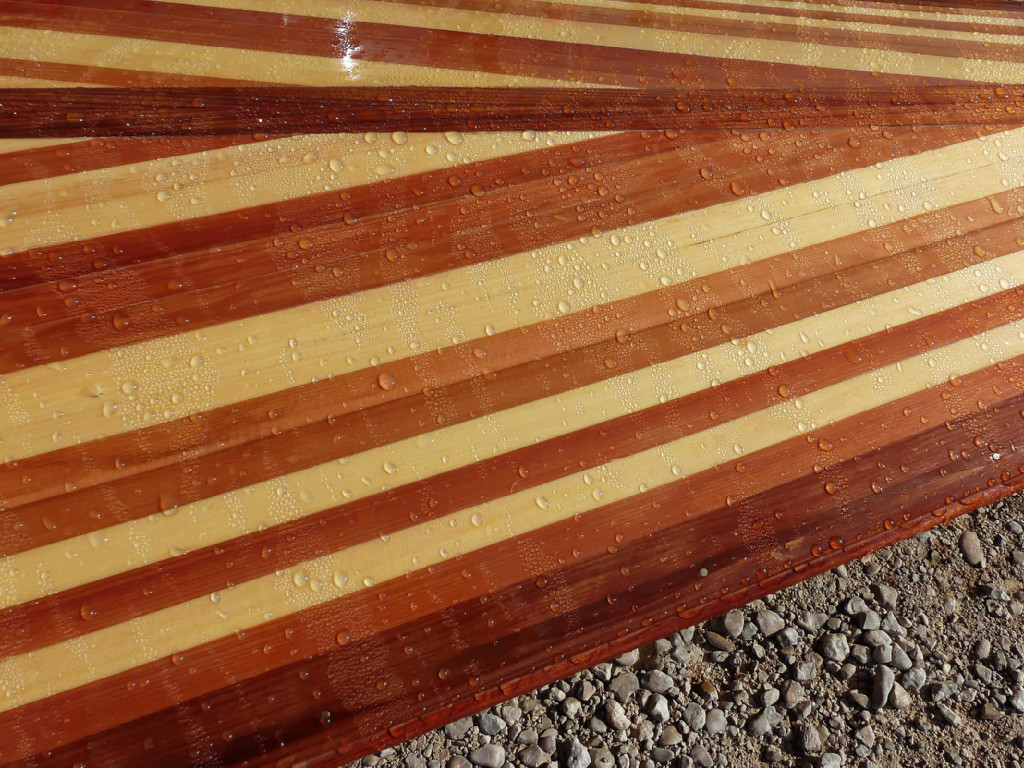 Gros plan sur le pont avant du Mill Creek de Pierre : beaucoup de travail et de patience sont n&eacute;cessaires, mais le r&eacute;sultat est superbe. 