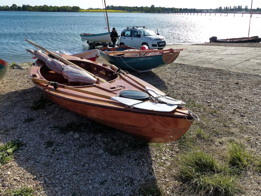 Fin de journ&eacute;e, on range les bateaux. 
