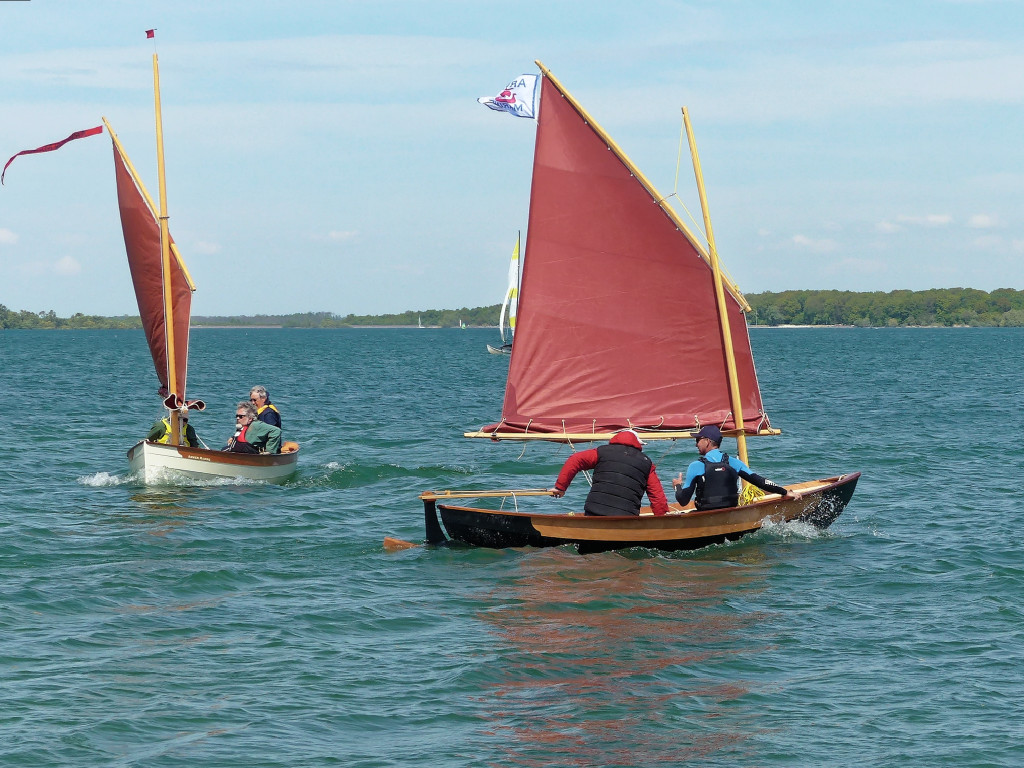 Sur "Mounouf", Benoit a aussi pris ses deux ris et deux passagers en plus de son ballast liquide. 