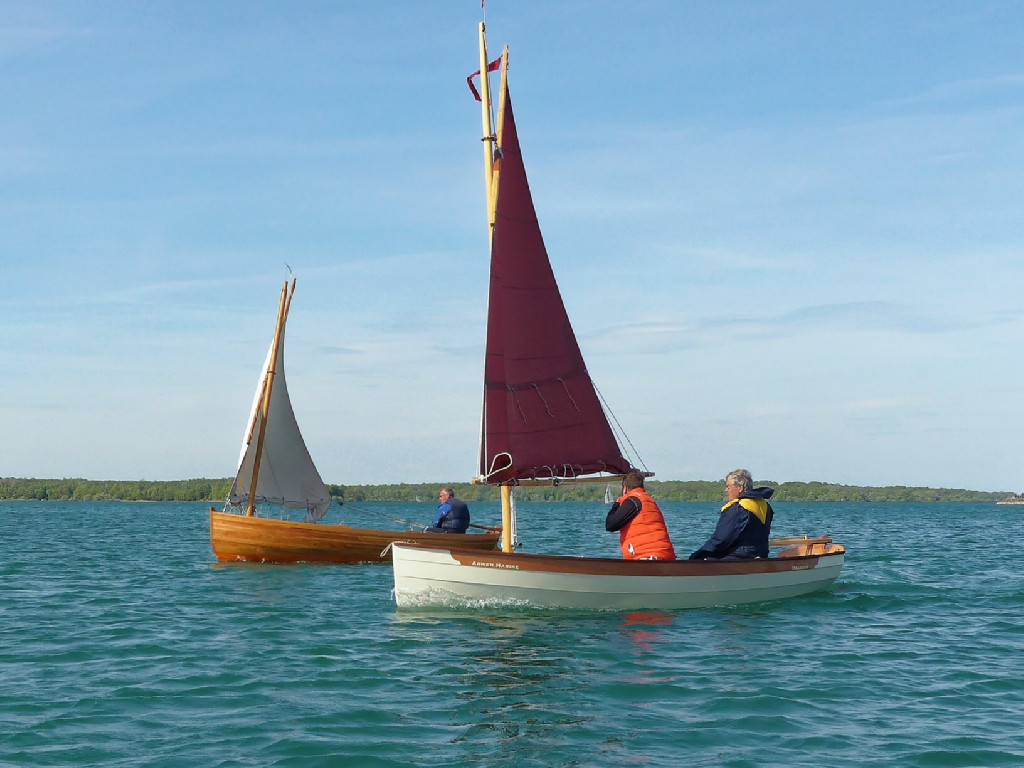 "L'Aber'Ouette" et "Mounouf". 