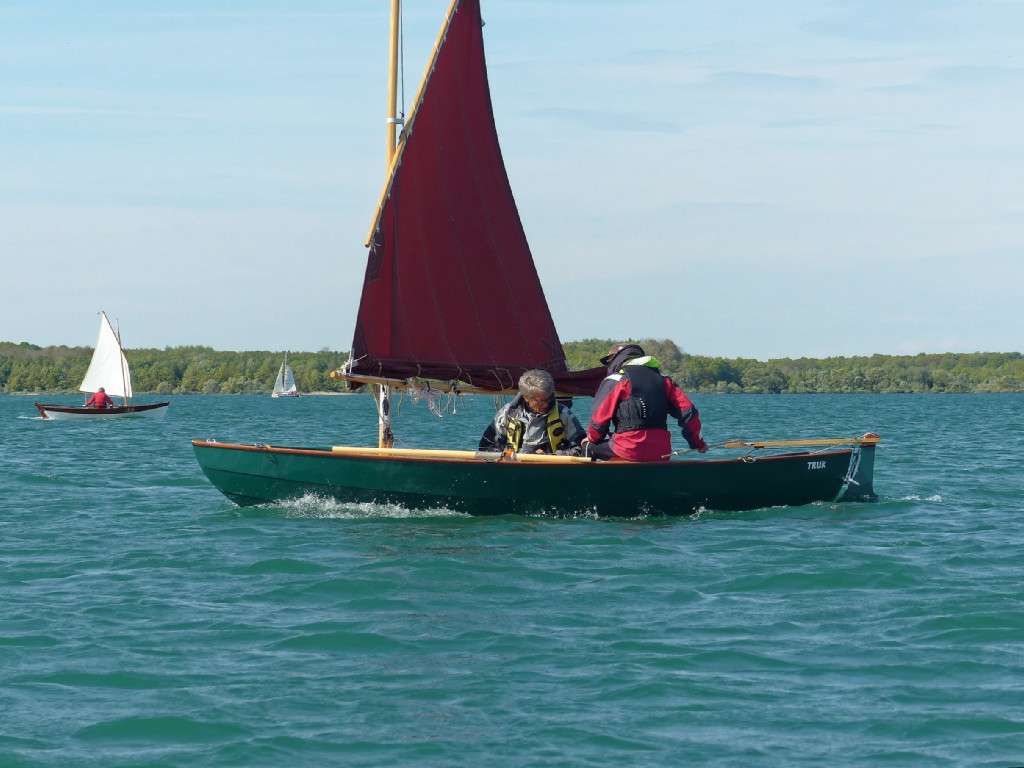 Pierre a embarqu&eacute; avec Yves sur "Truk". 