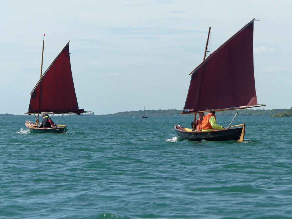 "Naïma" lancé à la poursuite de "Truk". 