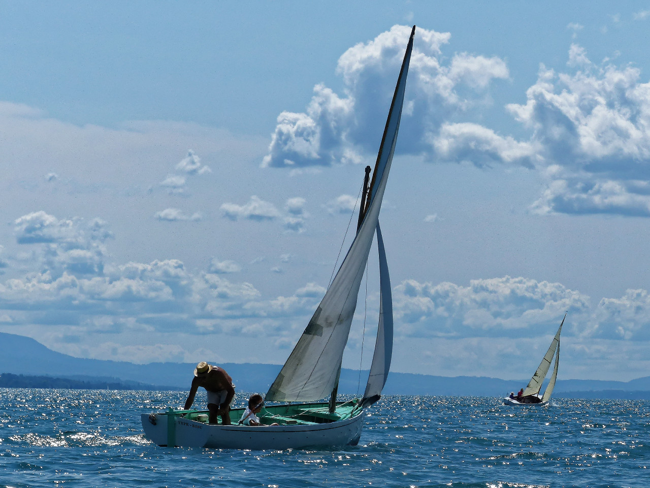 Joli ciel à contrejour. 