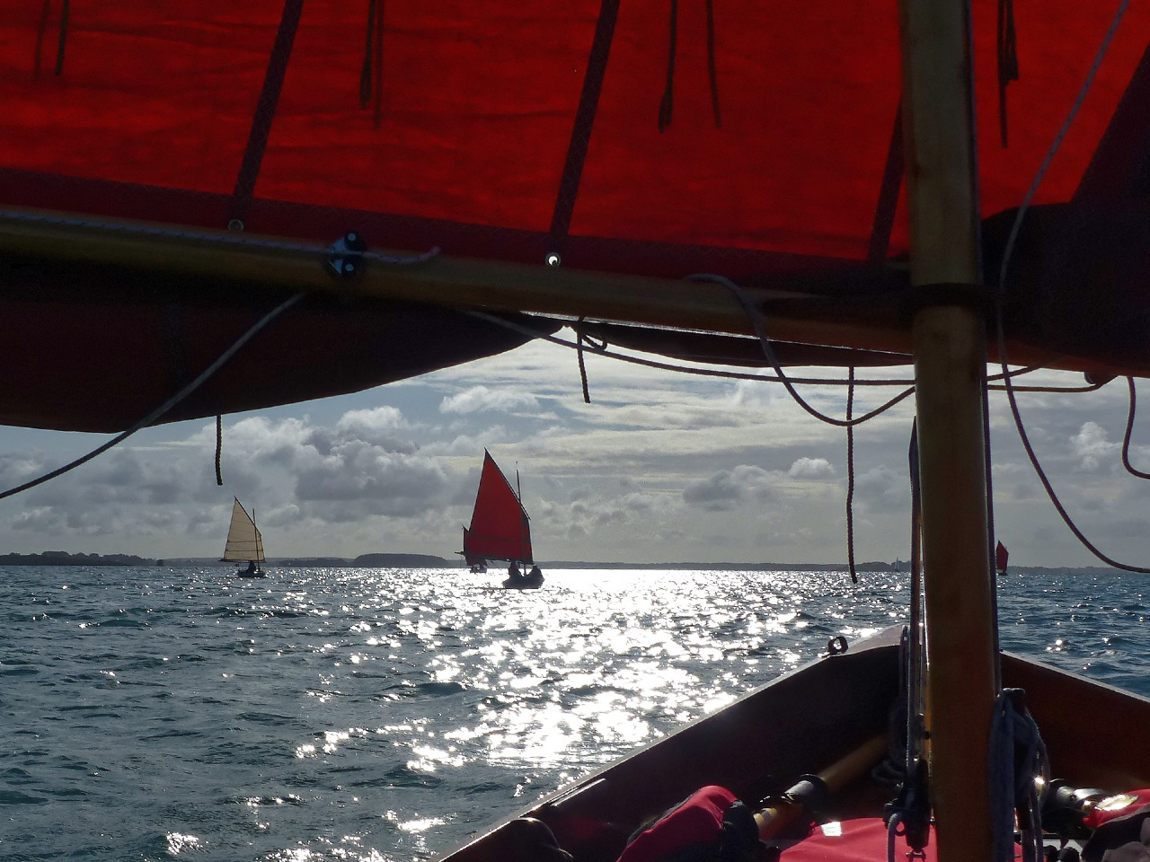 J'adore les photos de bateaux à contre-jour... 