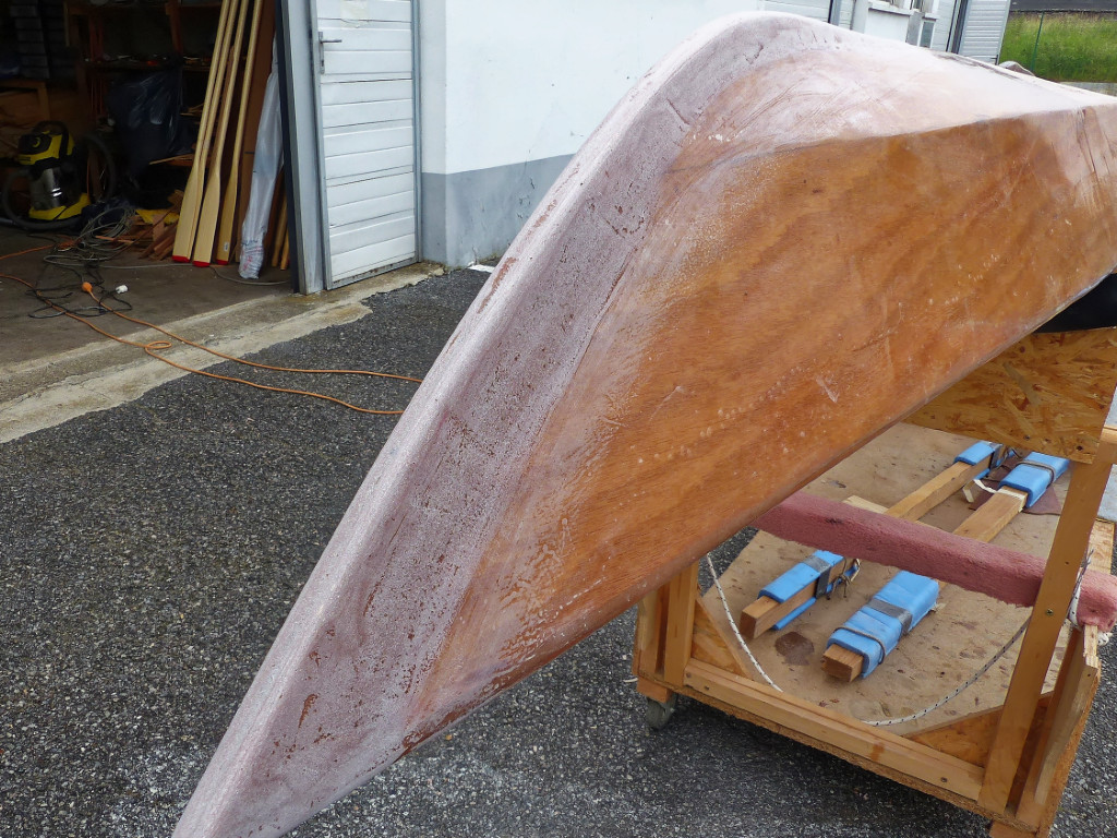 Le pon&ccedil;age met bien en valeur les d&eacute;fauts qui restent encore. 