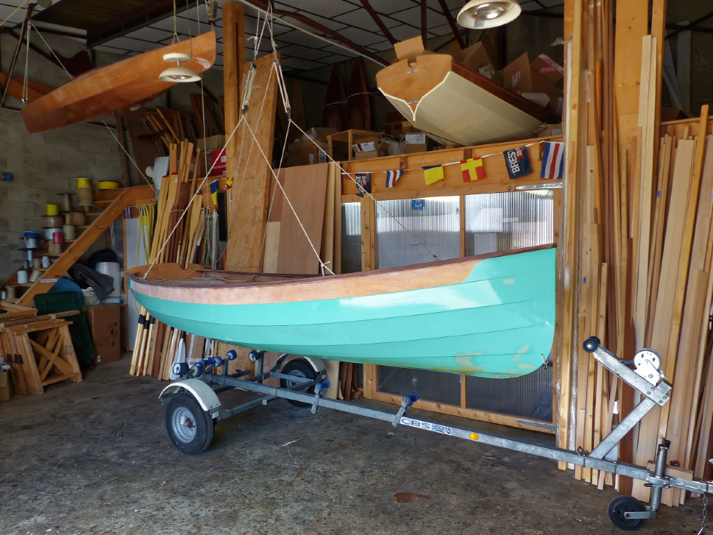 Je soulève le Silmaril à l'aide de mes deux palans afin de le retourner et de le poser sur un chariot. 
