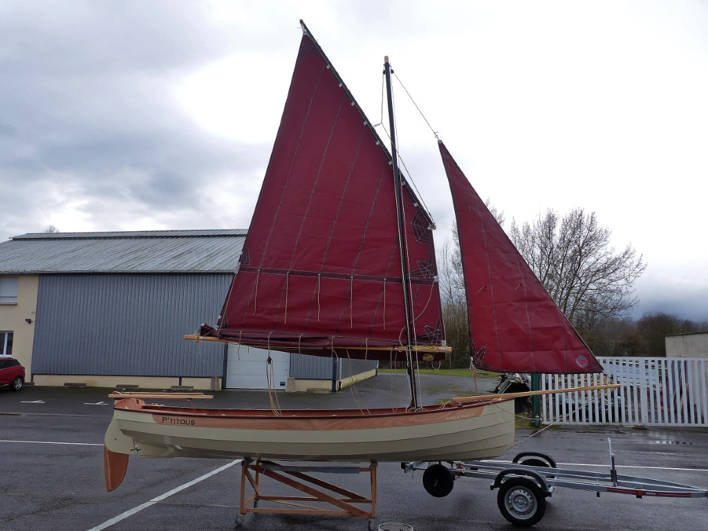 Avec un ris, c'est nettement moins intimidant...