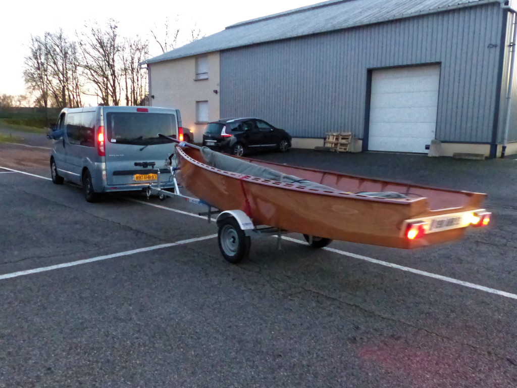 Et c'est le départ pour Arradon ! 