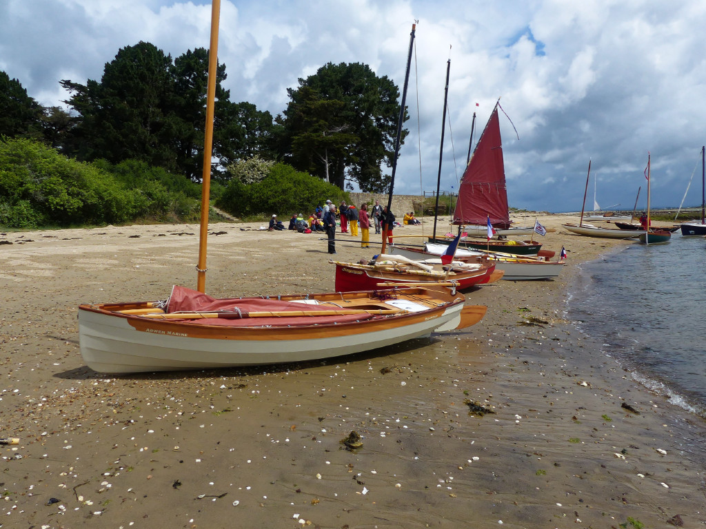 On termine les tartines et on remet les bateaux à l'eau ! 