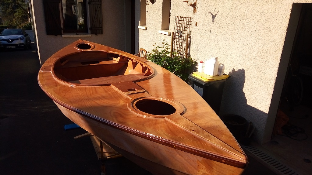 Vue d'ensemble apr&egrave;s une nouvelle couche d'&eacute;poxy. 