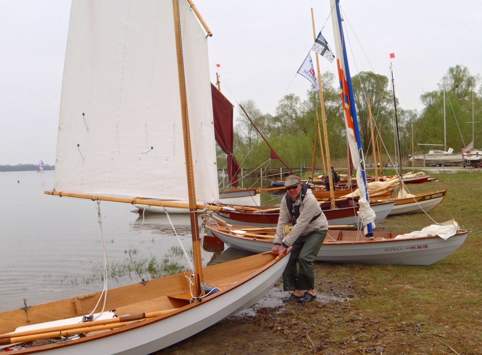 "La Marie Pupuce" rejoint une belle brochette de jolis petits bateaux ! 