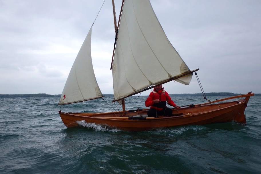 Le Doryplume "Prise de Ris'k" de Bernard. 