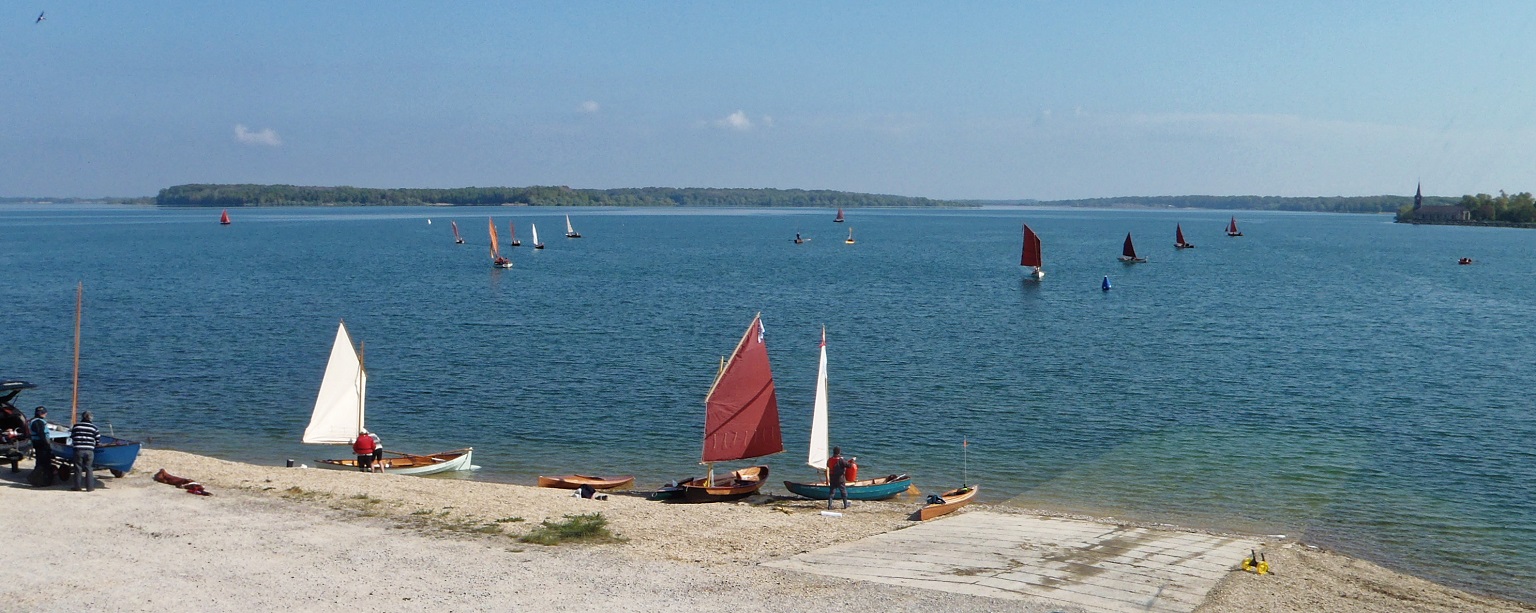 Un joli plan d'eau, du soleil et des beaux bateaux... 