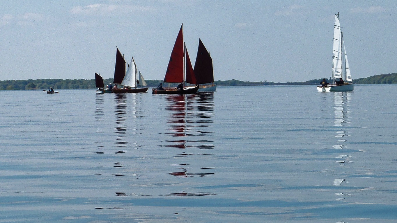 Et on retourne sur l'eau pour une après-midi dans le petit temps. 